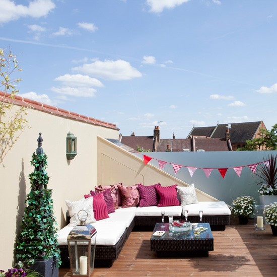 Tante soluzioni per arredare un terrazzo o una veranda la figurina Tasca A terrazza creativo