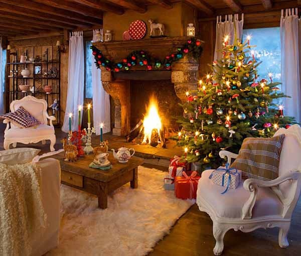 Decorazioni natalizie per la casa la figurina Decorazioni salotto