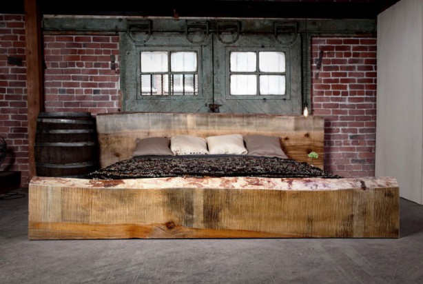 testiera del letto legno