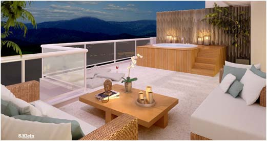 Tante soluzioni per arredare un terrazzo o una veranda la figurina Arredo terrazze e verande