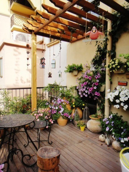Tante soluzioni per arredare un terrazzo o una veranda la figurina Come attrezzare un terrazzo
