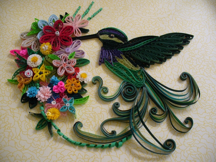 uccellino quilling