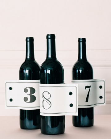 bottiglie numerate