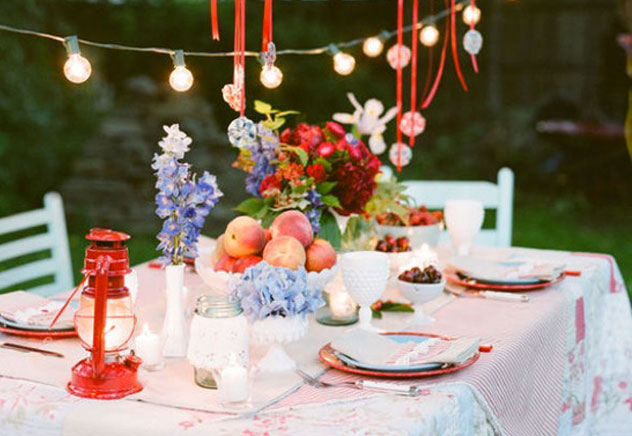 Idee per una cena all'aperto - La Figurina