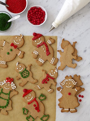 Biscotti Di Natale Omino.Biscotti Di Pan Di Zenzero La Figurina