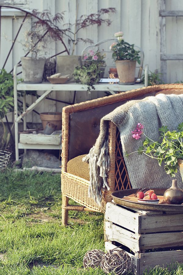 angolo relax cassetta della frutta