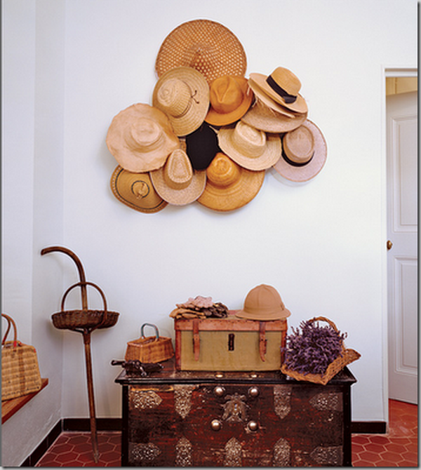 Come arredare casa con i cappelli di paglia - La Figurina