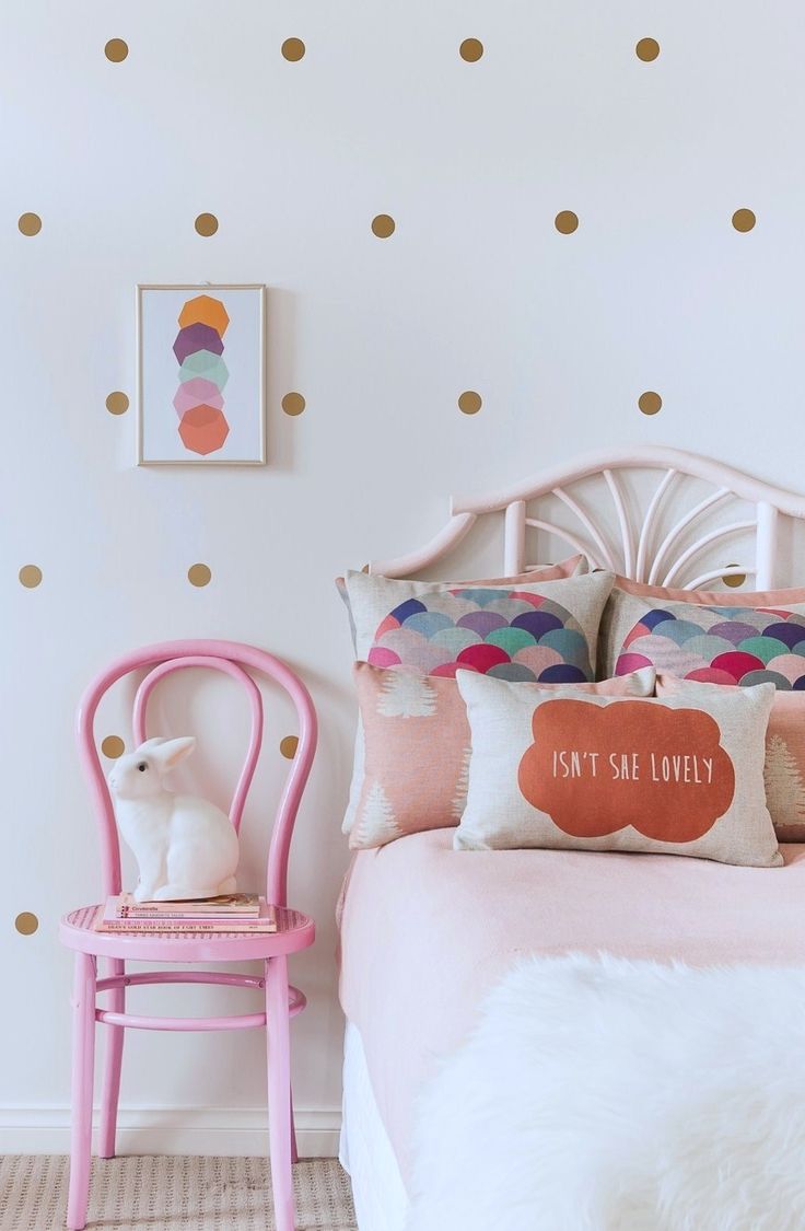 decorare casa con i pois cameretta