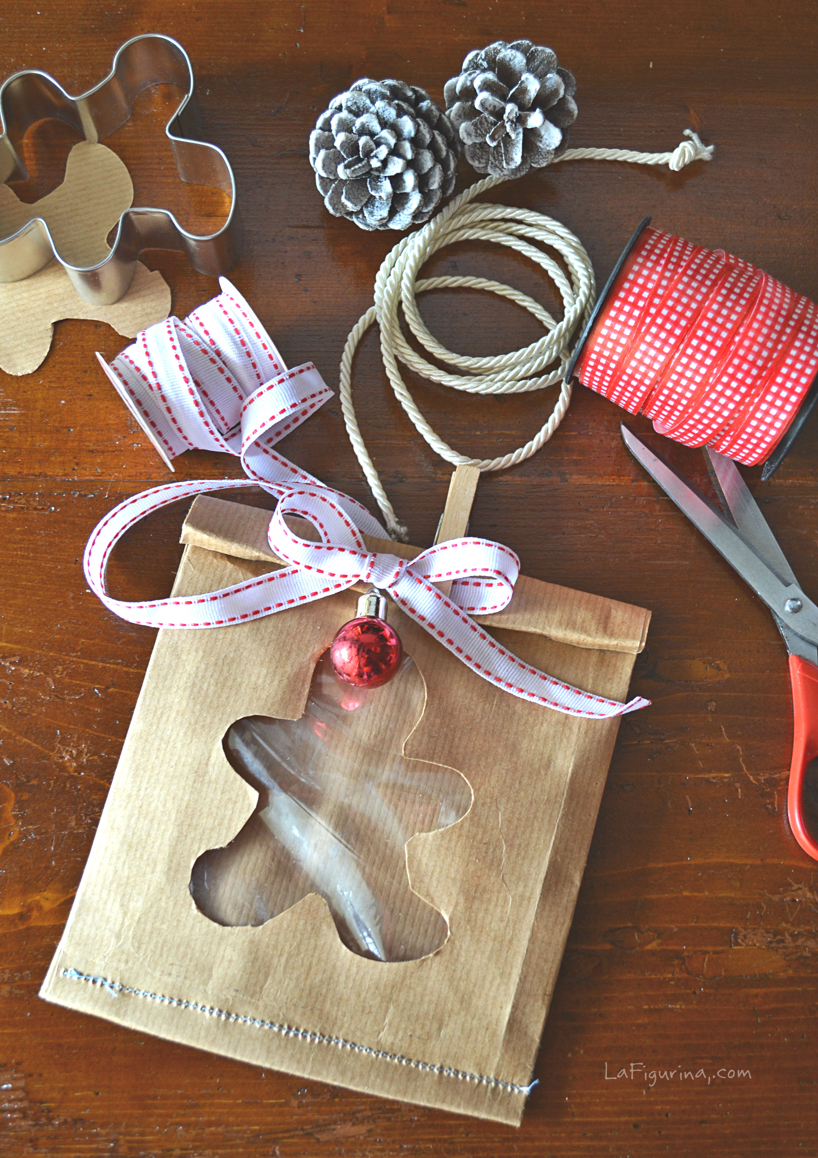 Come Confezionare Biscotti Di Natale.Come Fare Le Buste Di Carta Fai Da Te Tutorial La Figurina