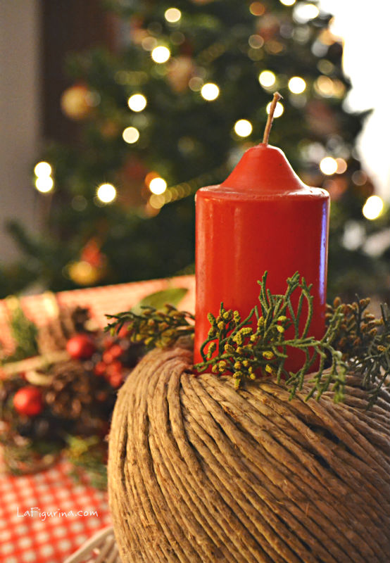 decorazioni natalizie homemade gomitolo