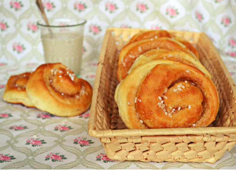 brioche svedesi alla cannella ingredienti