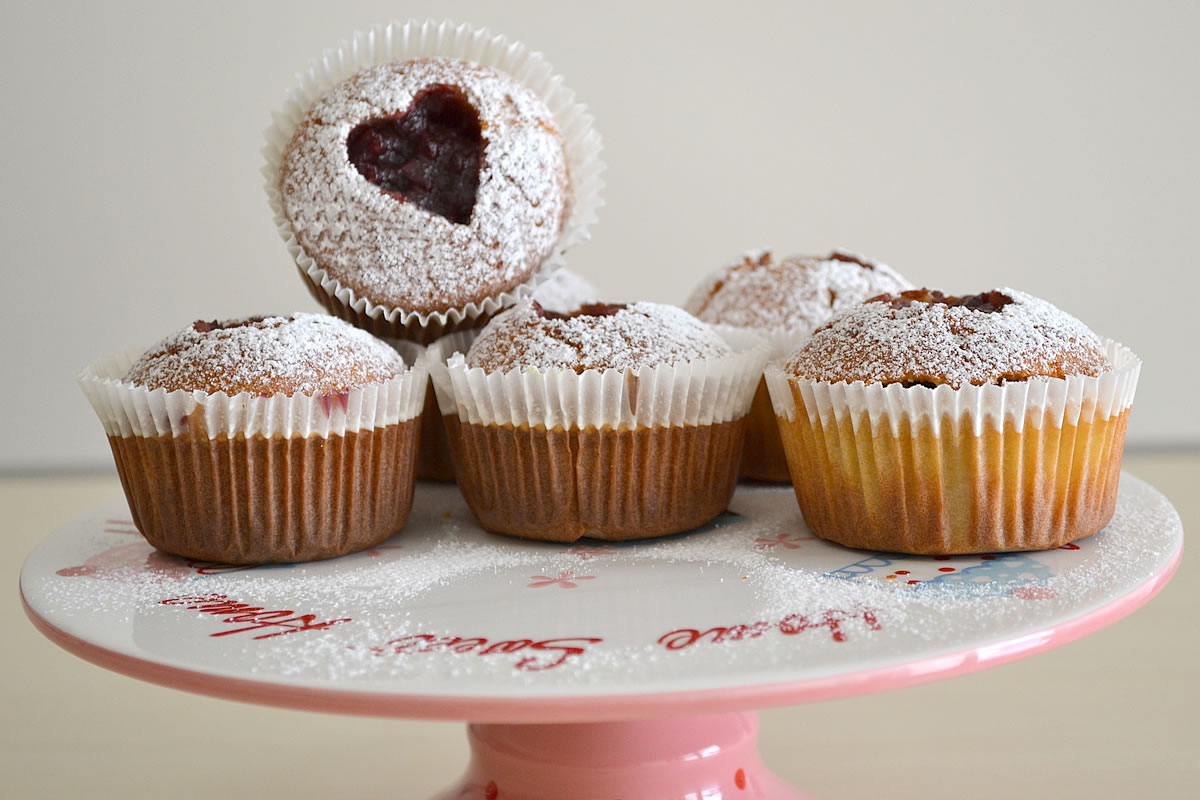 muffin alla vaniglia ingredienti
