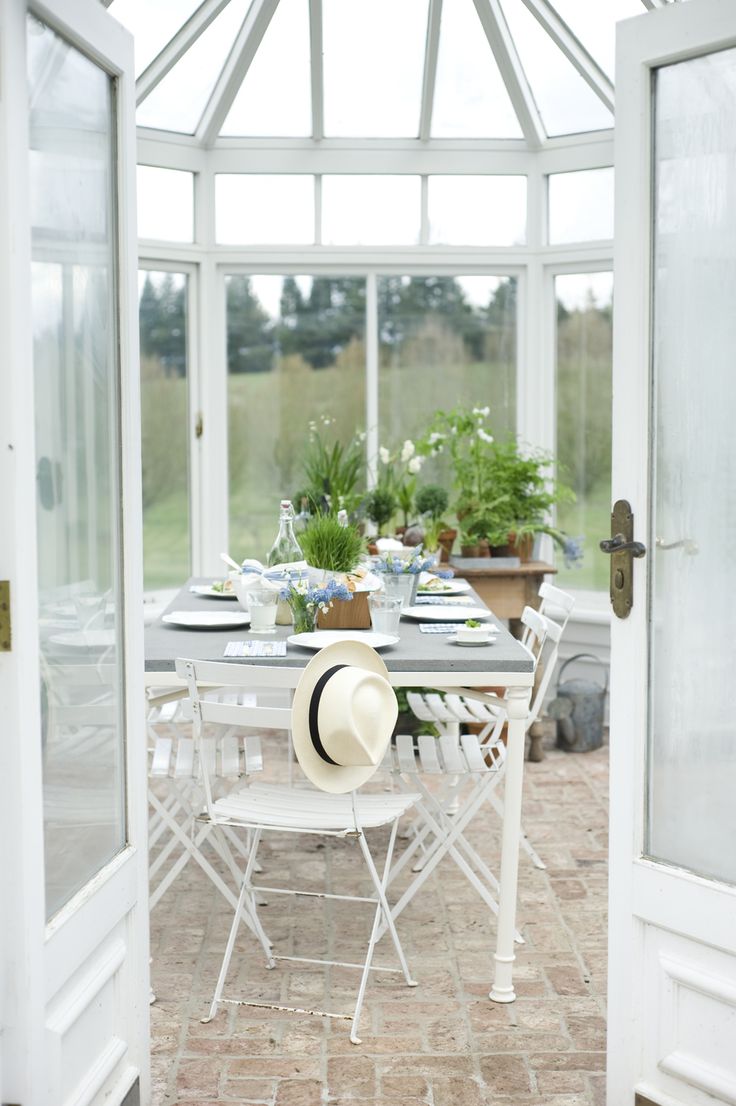 veranda a vetri pranzo