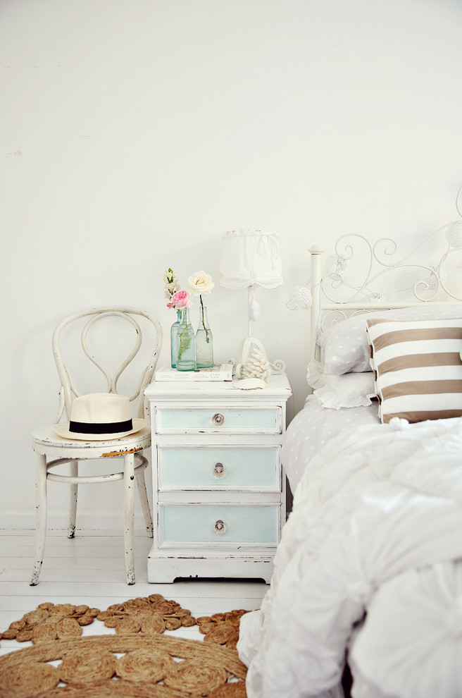 casa al mare in stile shabby letto