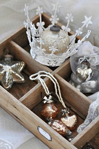 natale in stile shabby