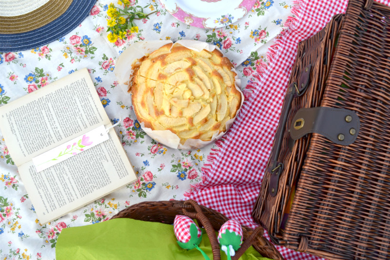 picnic di primavera torta di mele