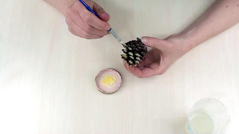 ananas decorative tutorial lafigurina