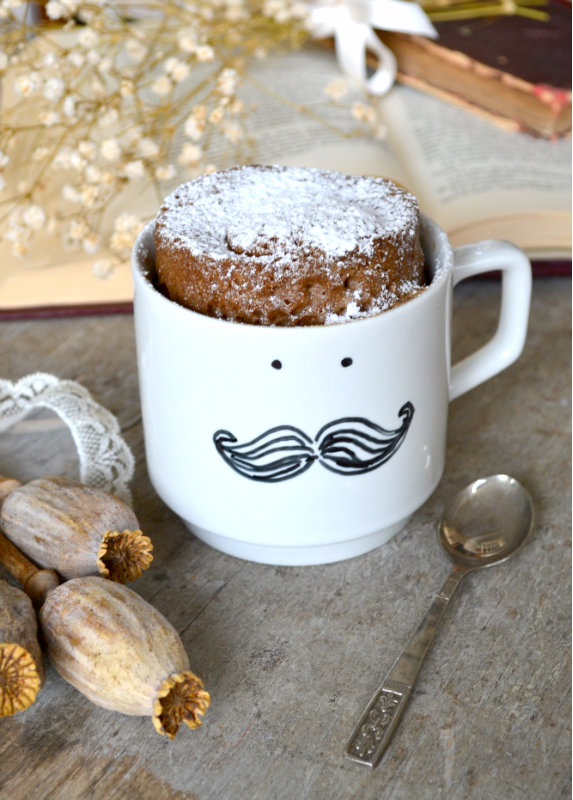 mug cake al caffè