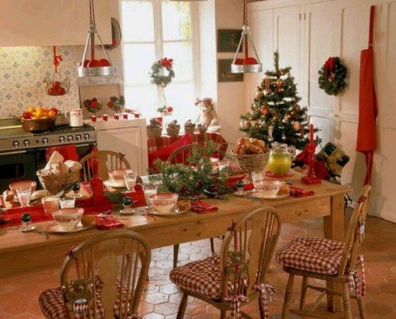 Decorazioni Natalizie In Cucina.Decorazioni Natalizie In Stile Country Per Un Natale Rustico