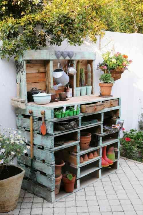 mobili da giardino fai da te riciclati