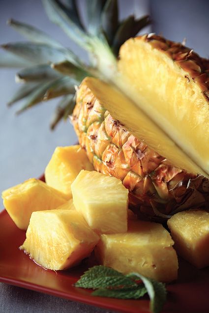 frullato di ananas e zenzero anticellulite