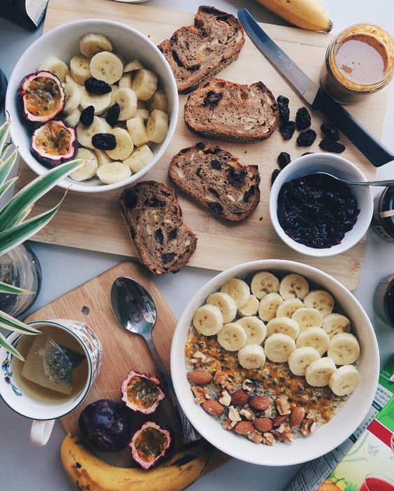 colazione sana pane integrale