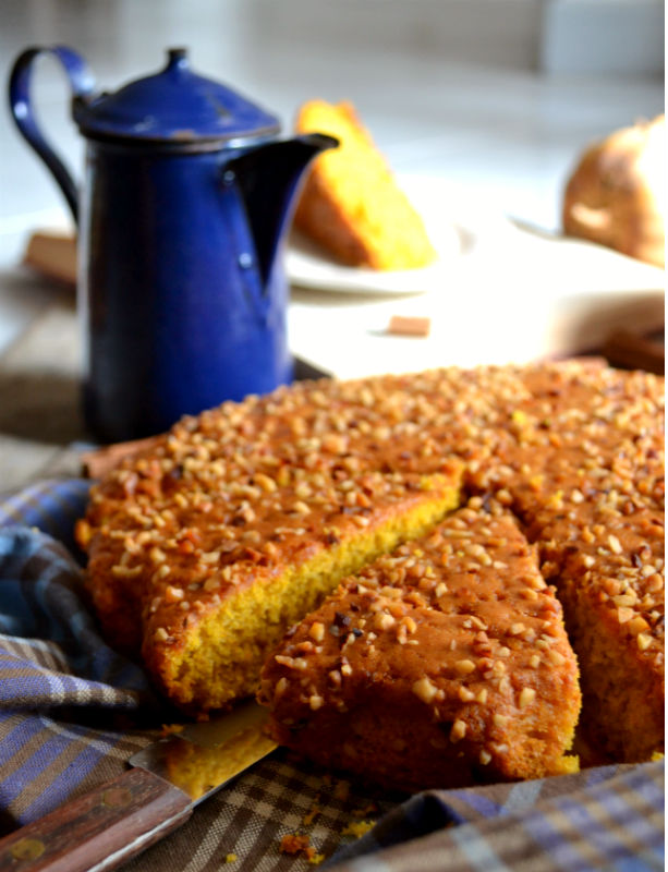 Torta di zucca vegan