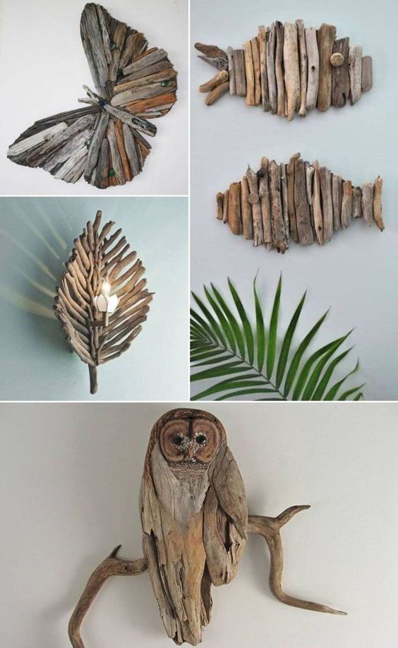 Driftwood art, l'arte di recuperare i legni di mare - La Figurina