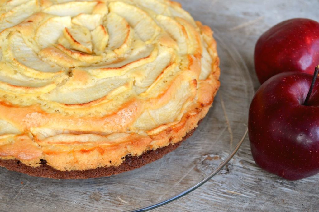 Torta di Mele con strato al cacao amaro ingredienti