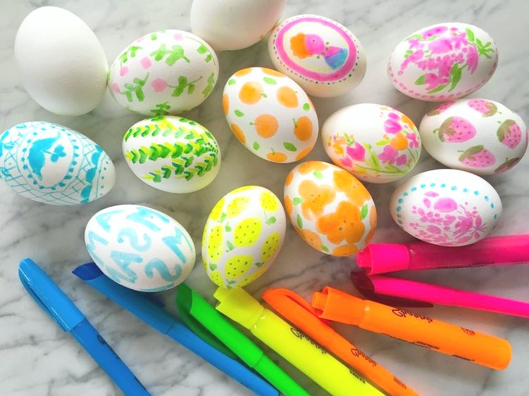 Uova di Pasqua decorate con Pulcini Timidi - Penso Invento Creo