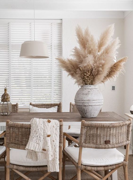 Erba delle Pampas: decorazione naturale più richiesta dai designer