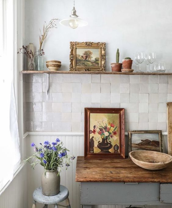 quadri in cucina vintage