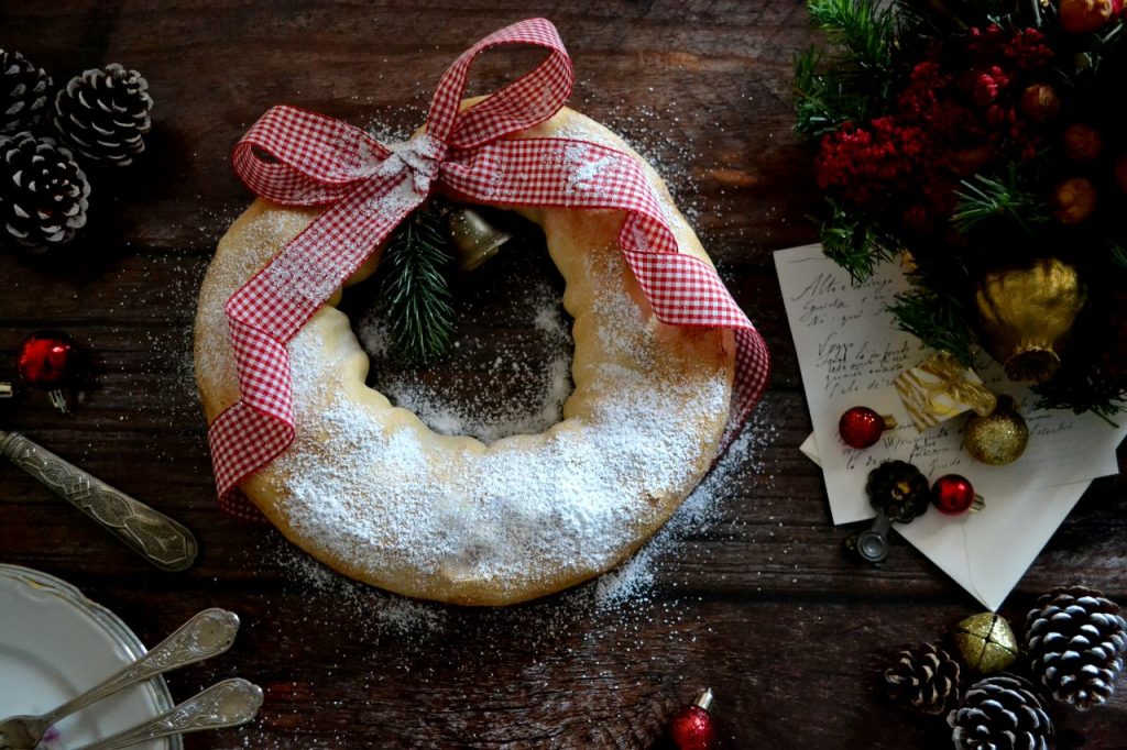 Strudel di pere noci e cioccolato