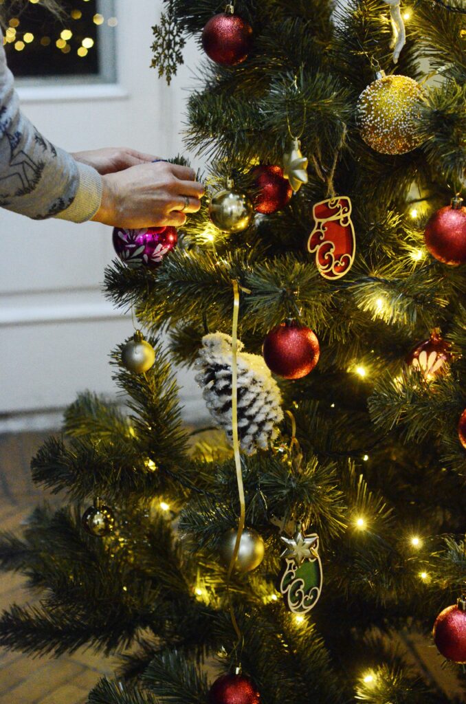 albero di natale finto