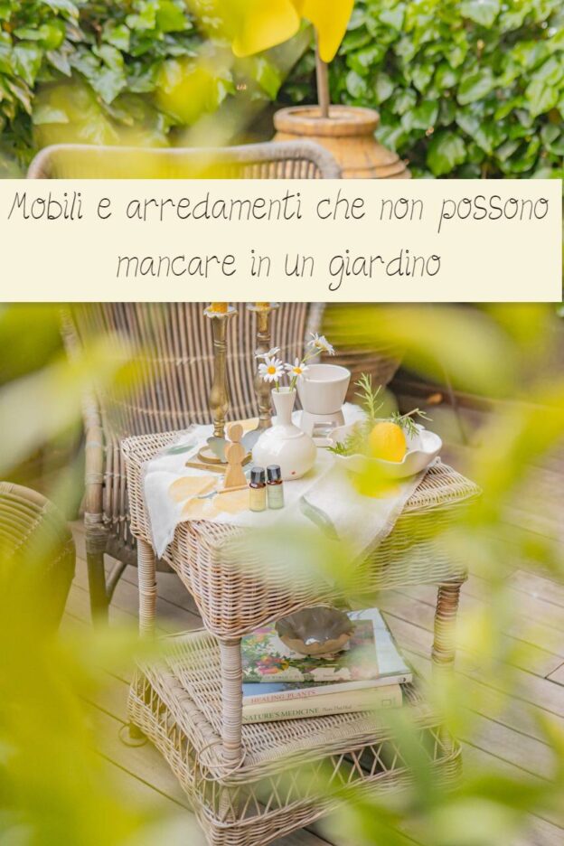 mobili e arredamenti da giardino