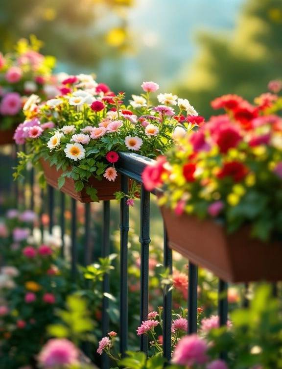 balcone sempre fiorito
