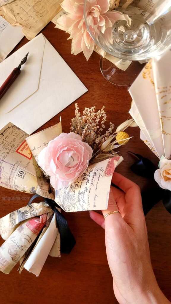 confezionare una bottiglia da regalare per la festa della mamma